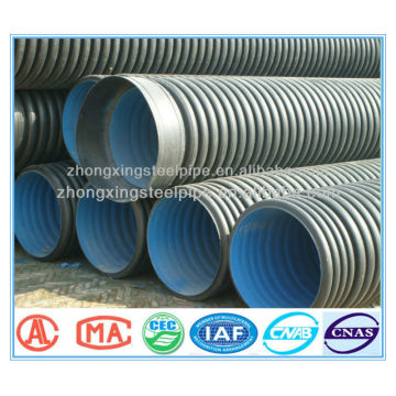 Hot Sale Polyethylene Pipe and Fittings hdpe corrugated pipes